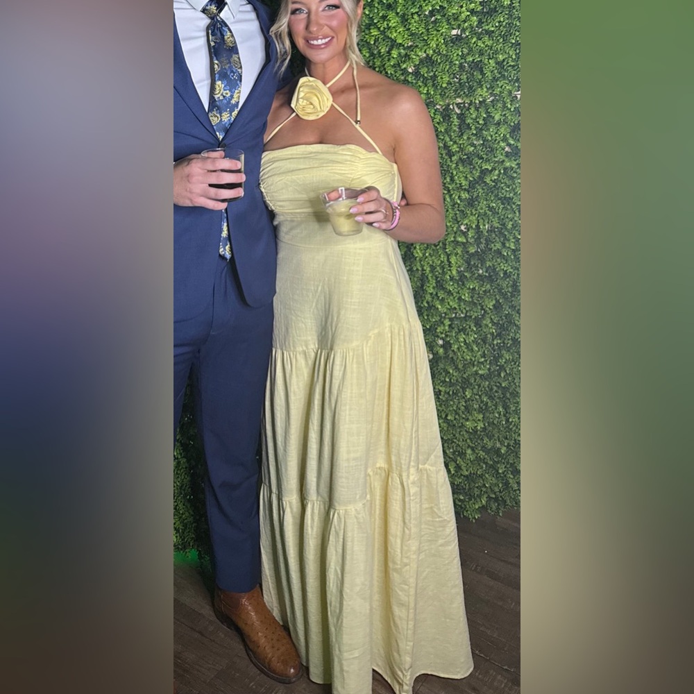 Yellow Rose Dress